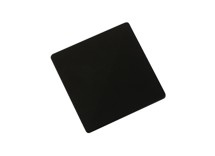 Stolpehat sort 70 x 70 mm - Steel design